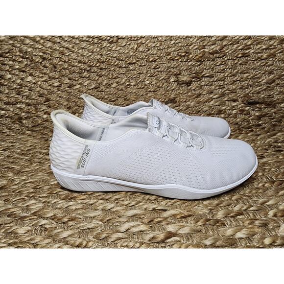Skechers Women's Newbury St-Lightly Sneaker White Comfort Shoes Size 8.5 - Picture 5 of 10